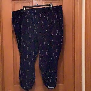 Torrid Women’s Patterned Blue Joggers